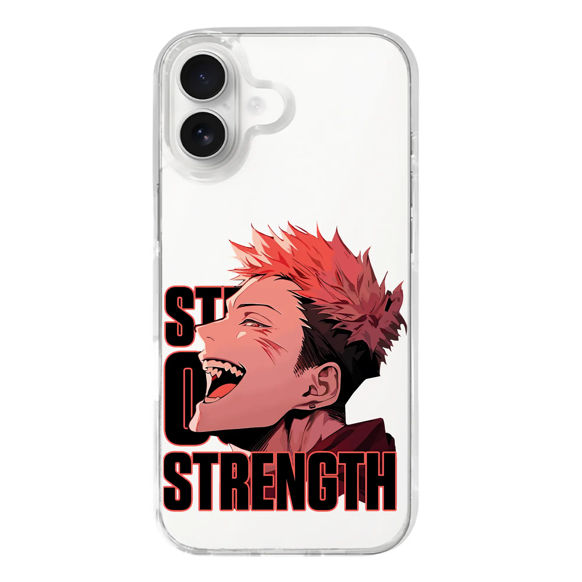 呪術廻戦 グッズ,虎杖 悠仁 - iPhone 17シリーズ 透明スマホケース – 薄型・耐衝撃・精密フィット保護カバー